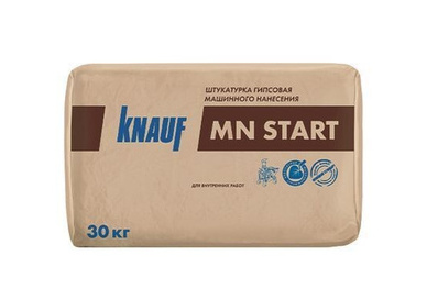 Штукатурка гипсовая машинного нанесения Knauf MN-Start 30кг, Звенигово (40ш
